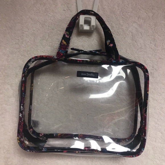 Vera Bradley Bags Vera Bradley Clear Plastic Bag Poshmark